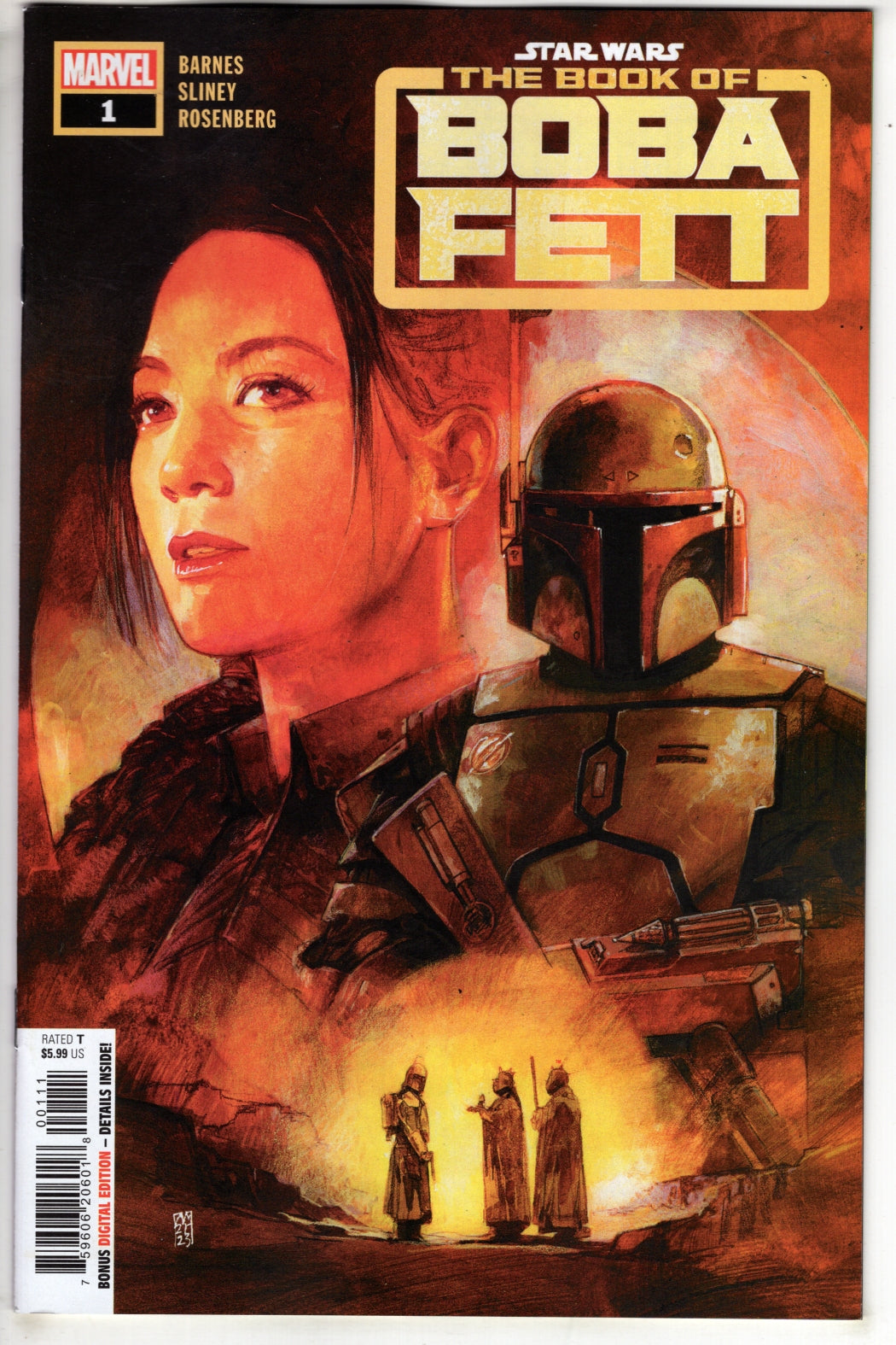STAR WARS: THE BOOK OF BOBA FETT #1 (VF/NM)