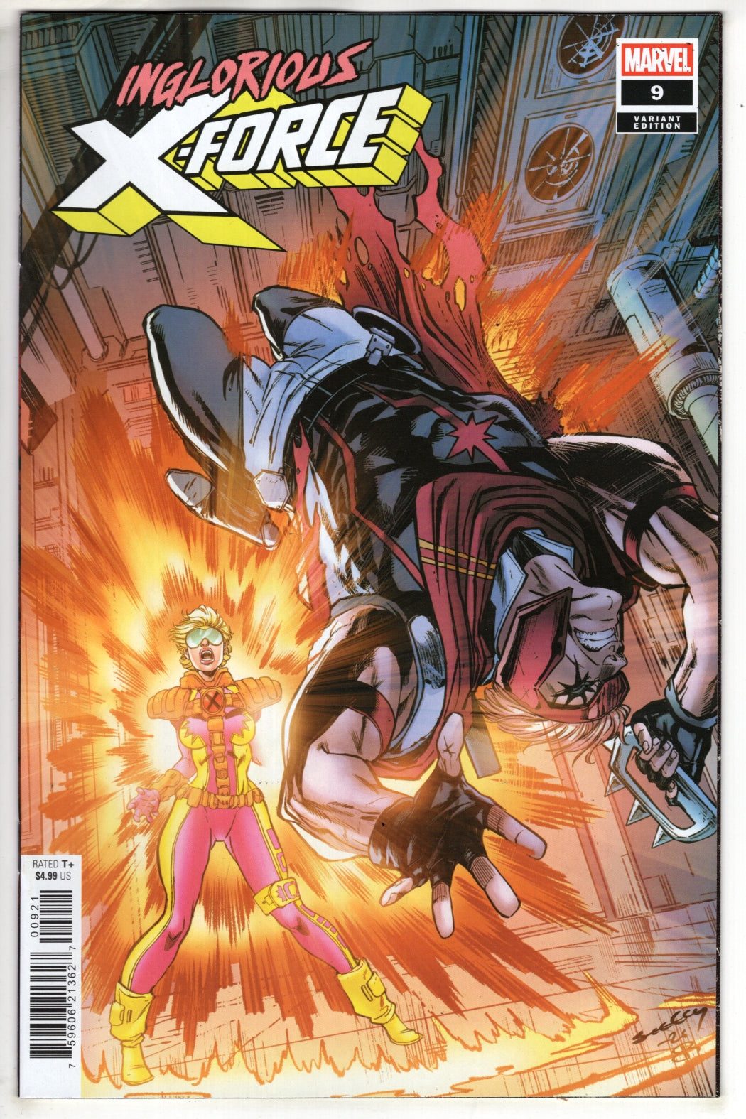 INGLORIOUS X-FORCE #9 TIM SEELEY VARIANT (VF/NM)