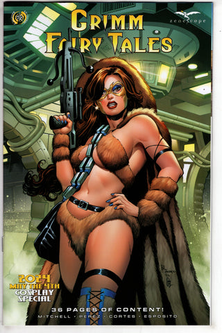 Grimm Fairy Tales Pres 2024 May 4TH Cosplay Pinup Spec Cover D Sanapo - Packrat Comics