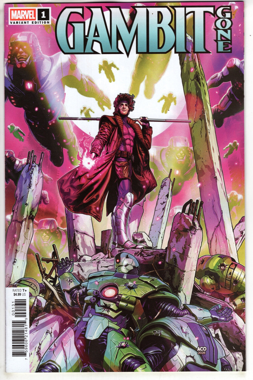 GAMBIT GONE #1 ACO VARIANT (VF/NM)