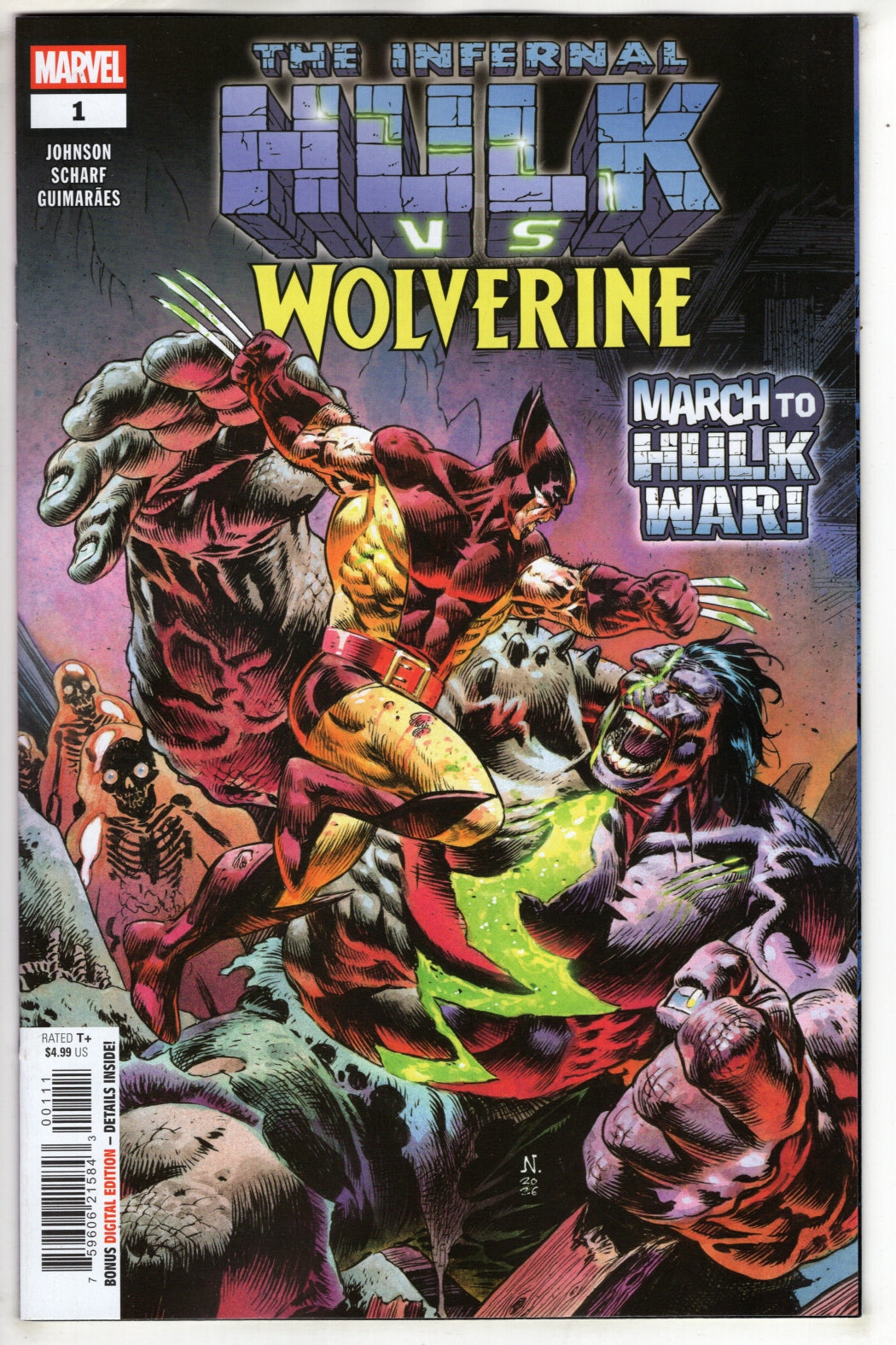 INFERNAL HULK VS. WOLVERINE #1 (VF/NM)