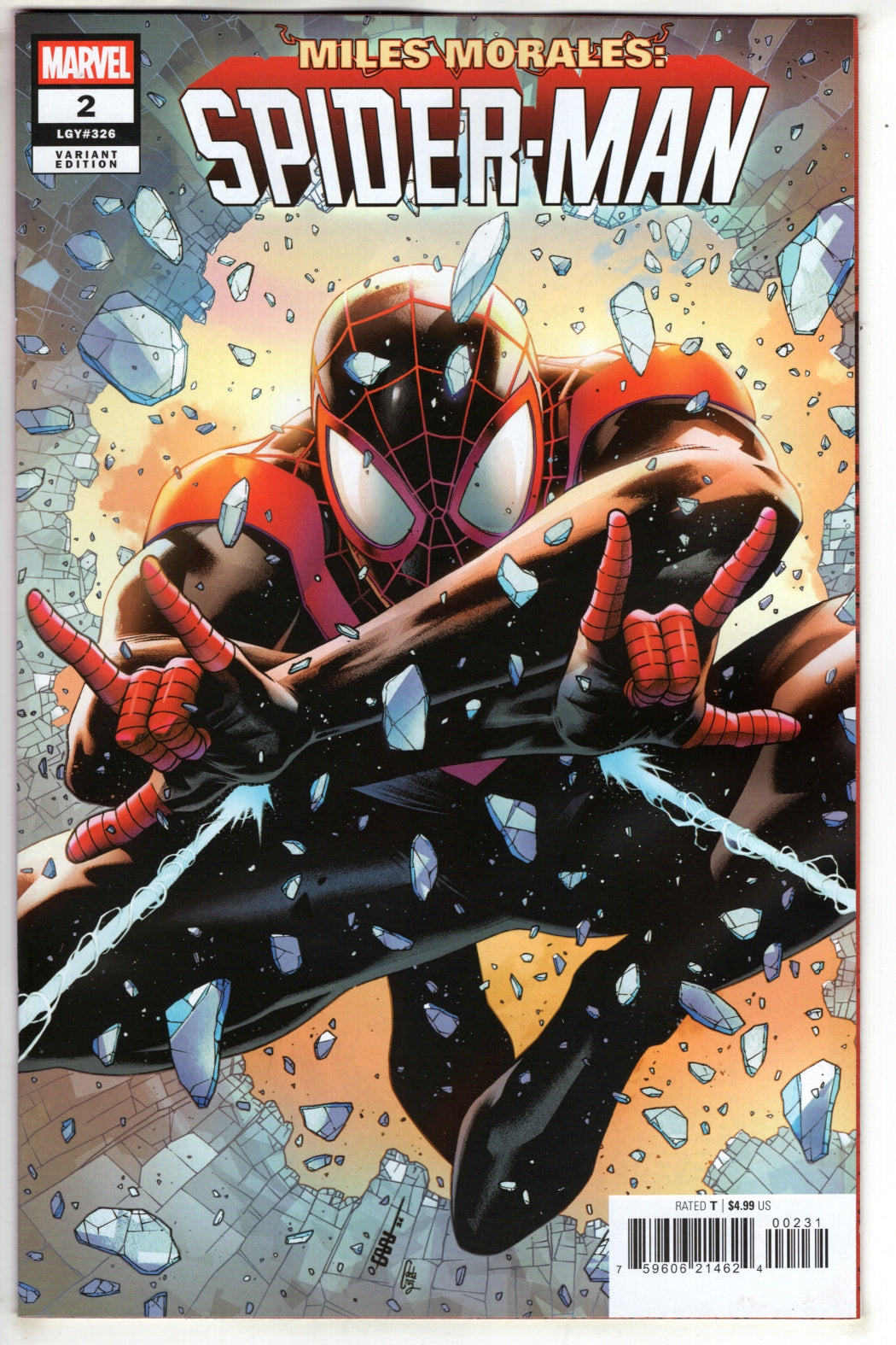 MILES MORALES: SPIDER-MAN #2 CAFU VARIANT (VF/NM)