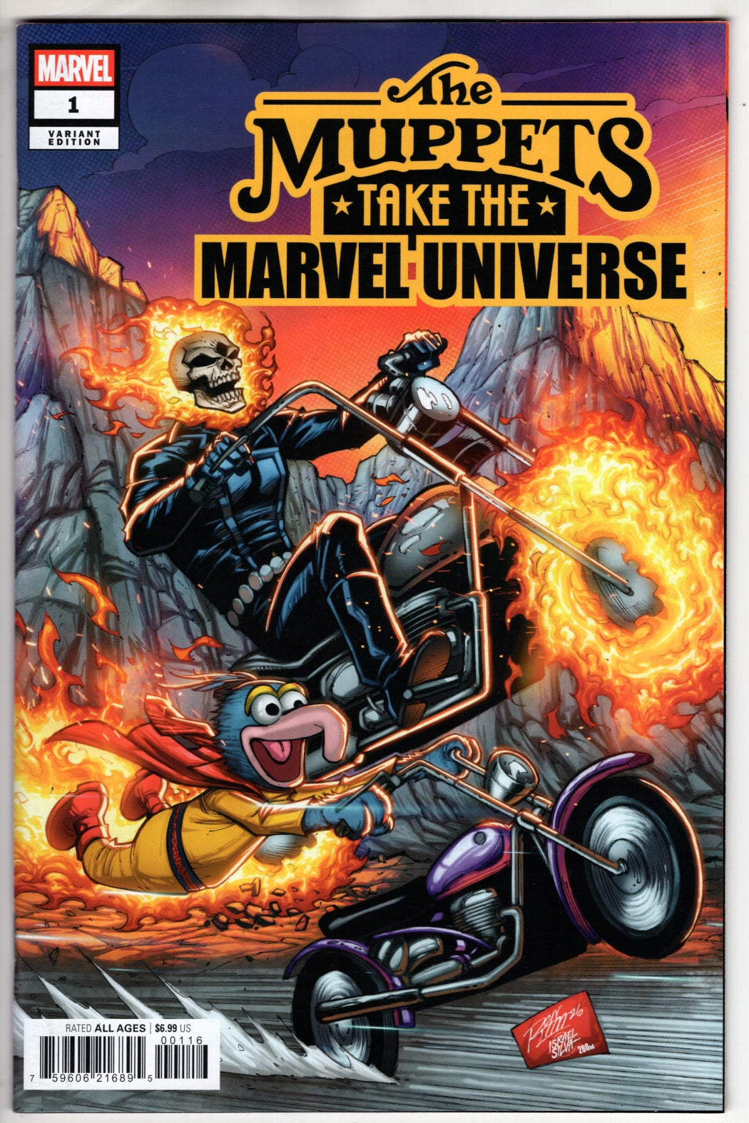 MUPPETS TAKE THE MARVEL UNIVERSE #1 RON LIM VARIANT (VF/NM)