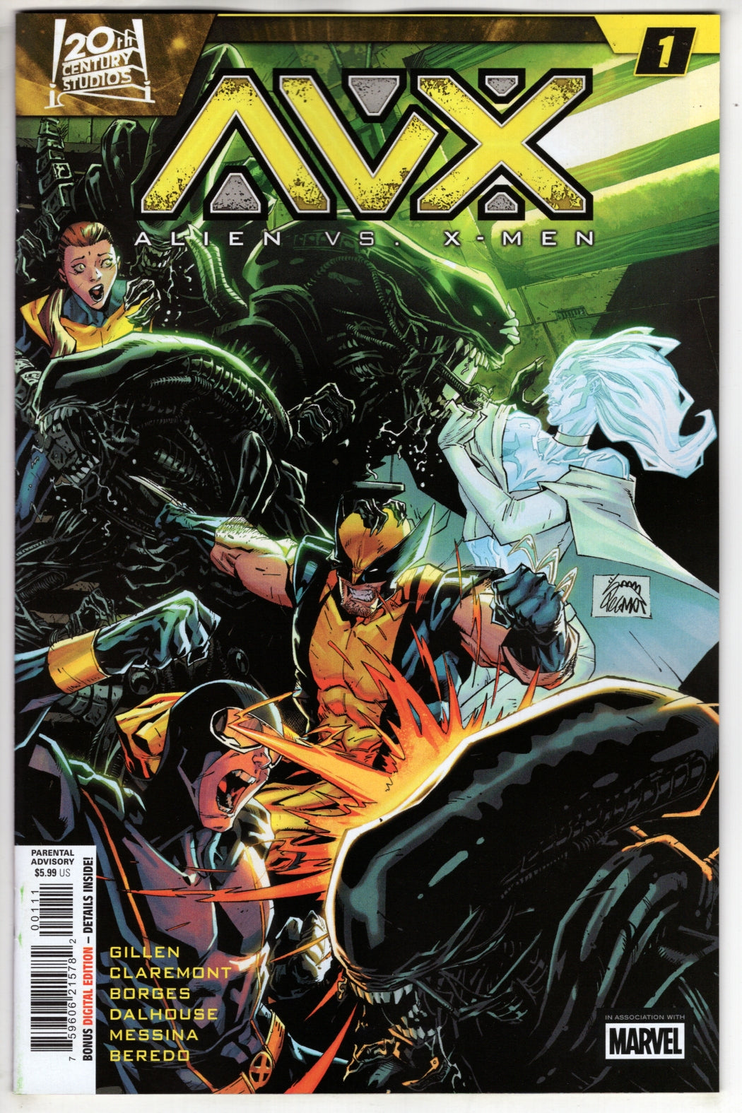 ALIEN VS. X-MEN #1 (VF/NM)
