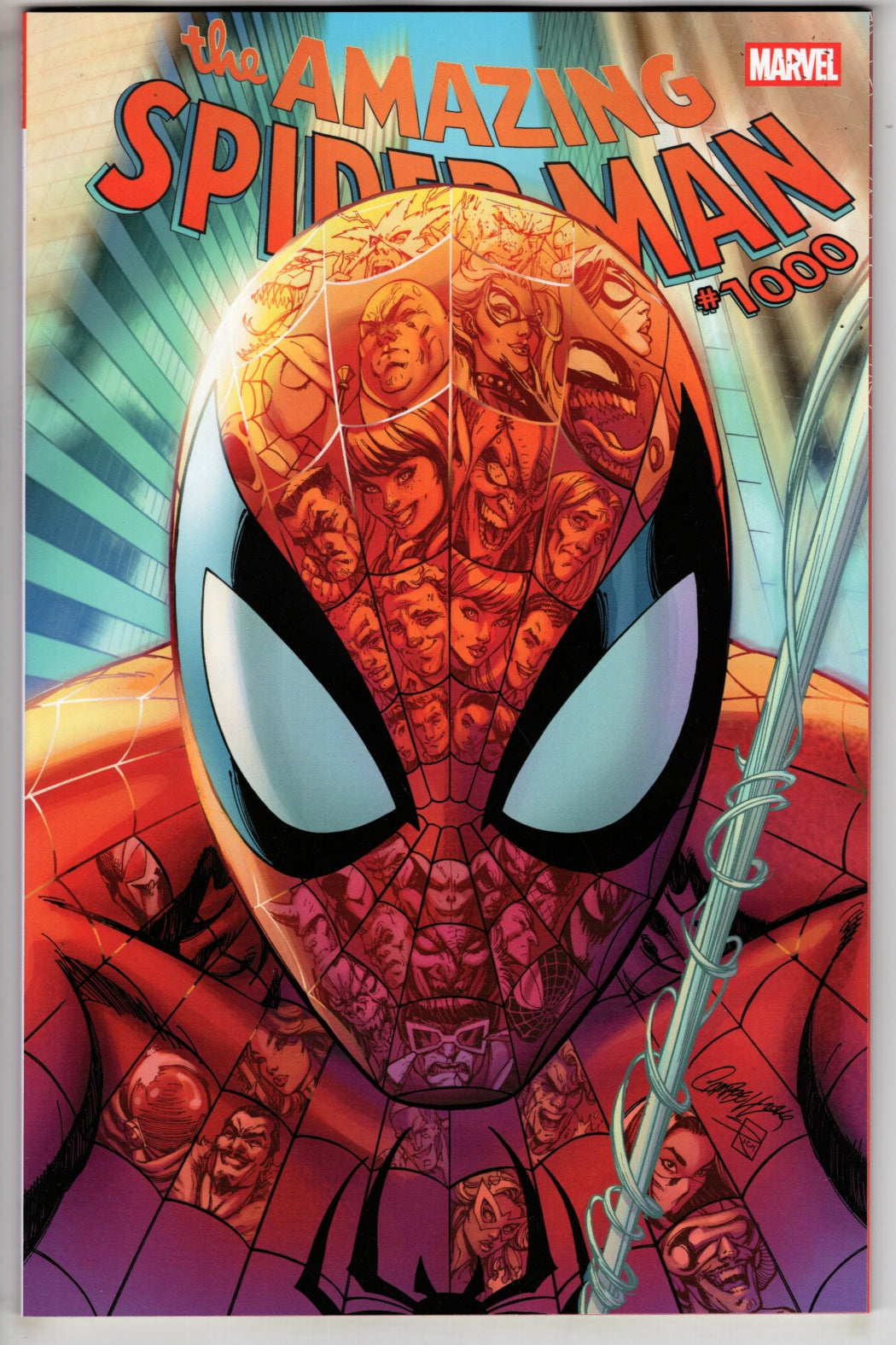 AMAZING SPIDER-MAN #1000 J. SCOTT CAMPBELL VARIANT (VF/NM)