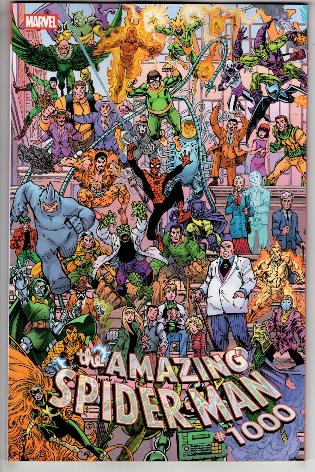 AMAZING SPIDER-MAN #1000 TODD NAUCK 4-PART CONNECTING LEGACY VARIANT (VF/NM)