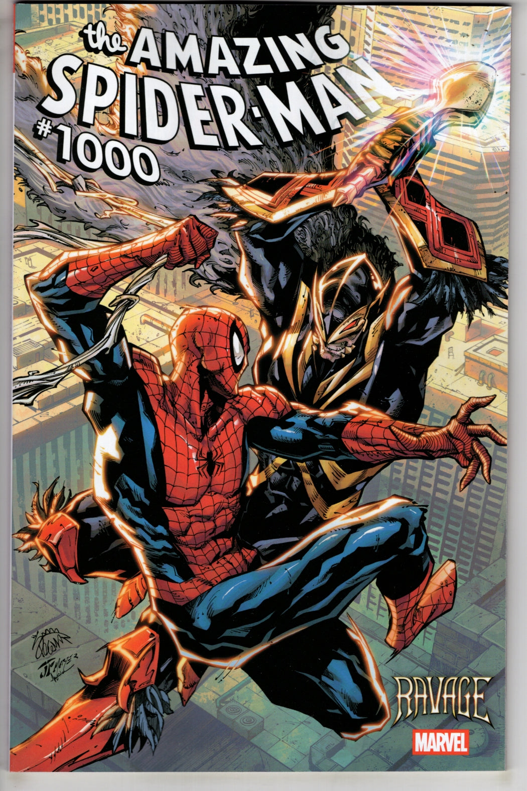 AMAZING SPIDER-MAN #1000 RYAN STEGMAN RAVAGE VARIANT (VF/NM)