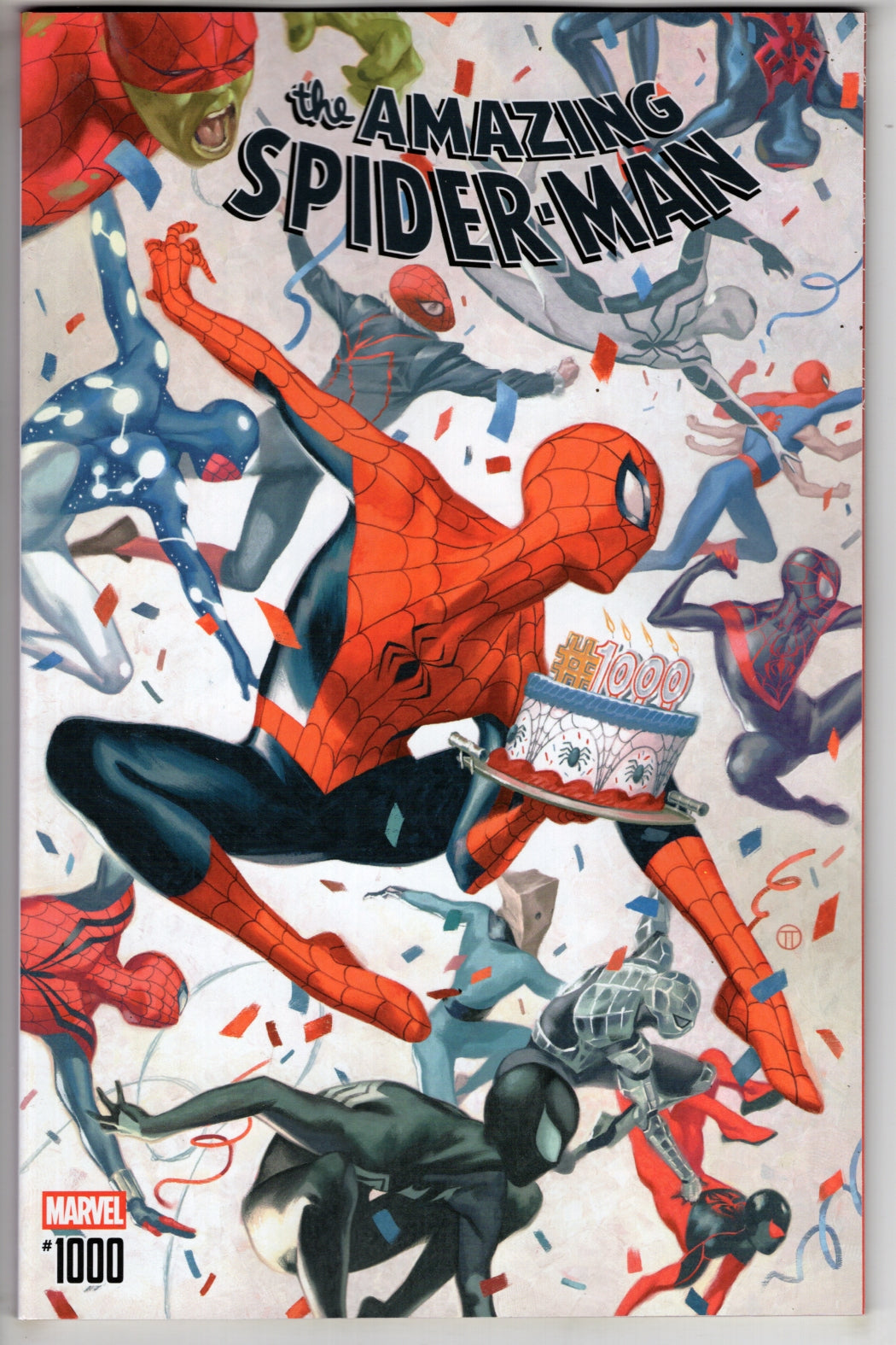 AMAZING SPIDER-MAN #1000 JULIAN TOTINO TEDESCO VARIANT (VF/NM)