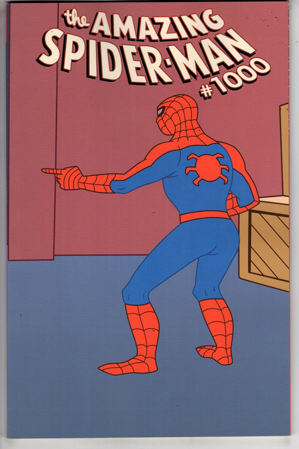 AMAZING SPIDER-MAN #1000 MARVEL ANIMATION SPIDER-MAN 1967 WRAPAROUND VARIANT (VF/NM)