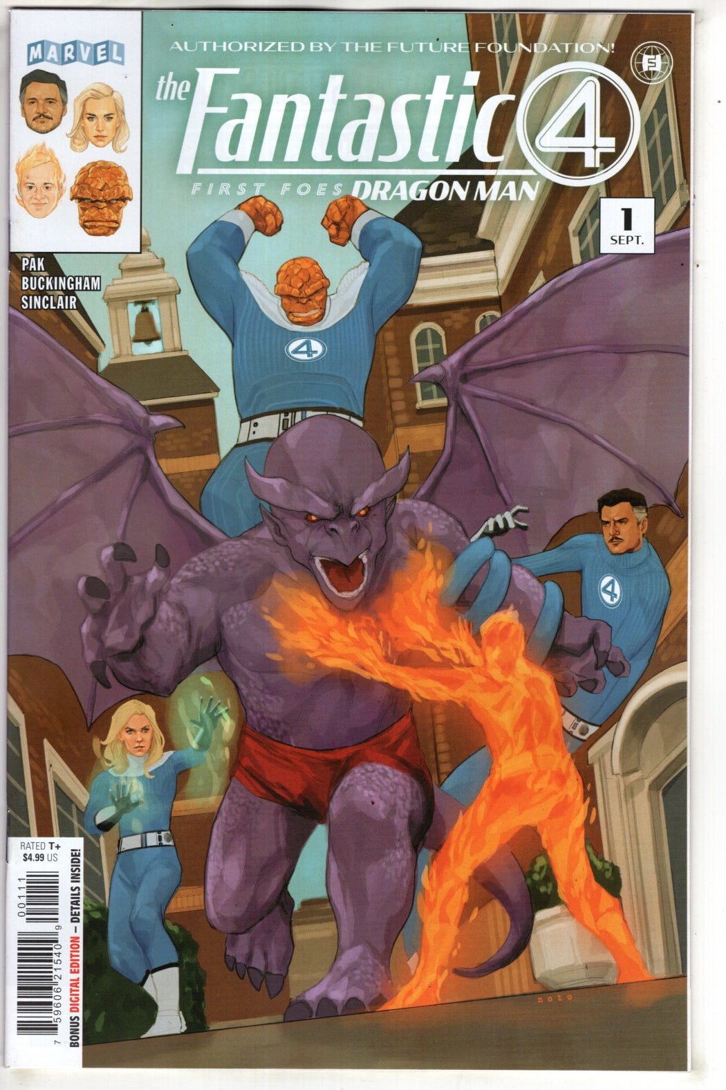 FANTASTIC FOUR: FIRST FOES - DRAGON MAN #1 (VF/NM)