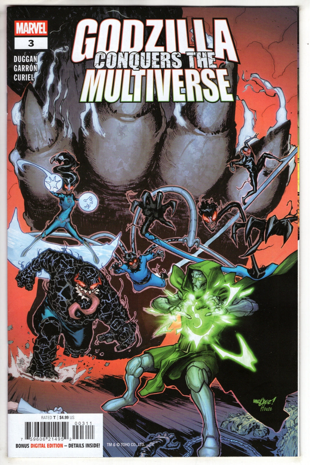GODZILLA CONQUERS THE MULTIVERSE #3 (VF/NM)