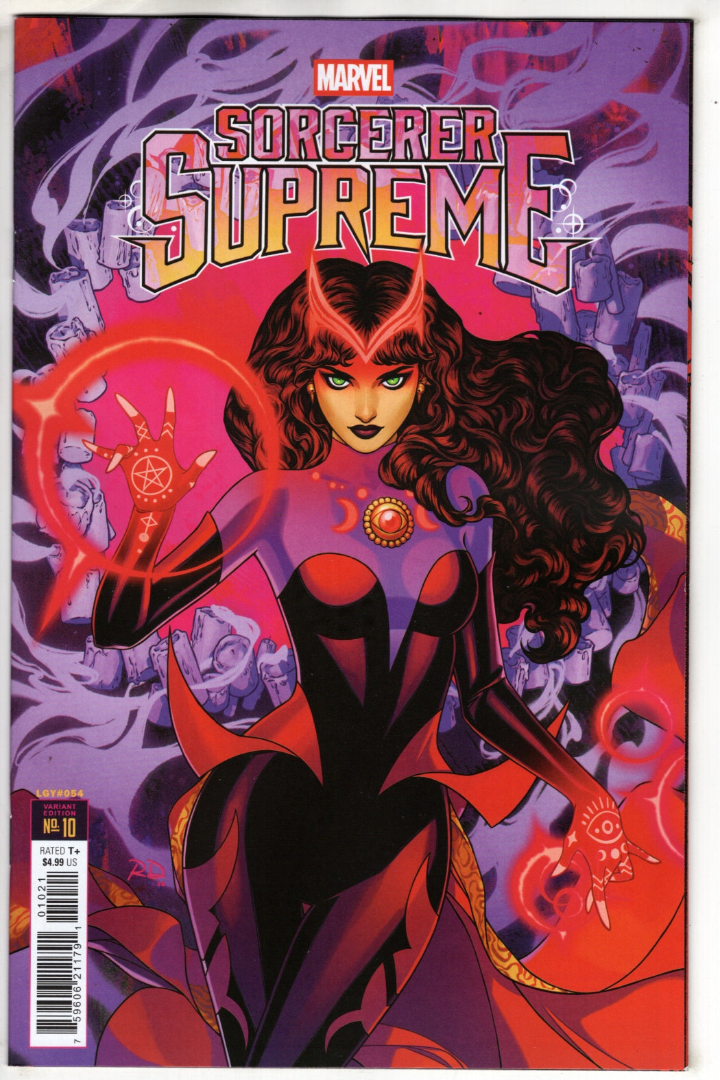 SORCERER SUPREME #10 RUSSELL DAUTERMAN VARIANT (VF/NM)
