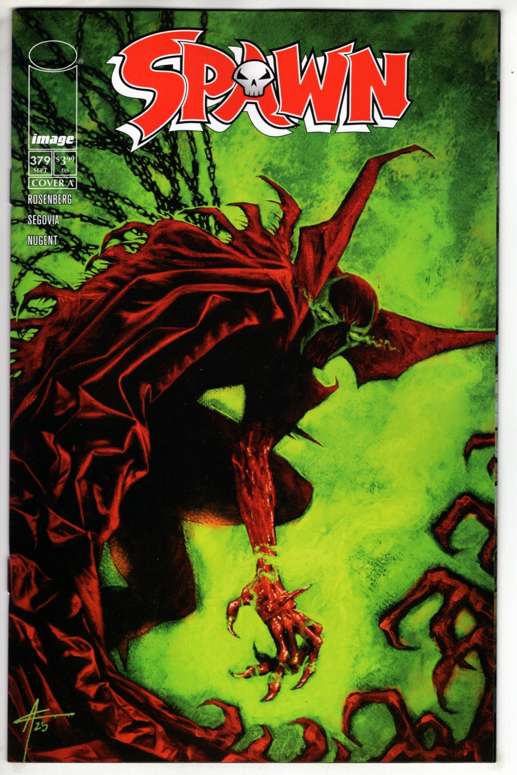 SPAWN #379 CVR A AARON CAMPBELL (VF/NM)
