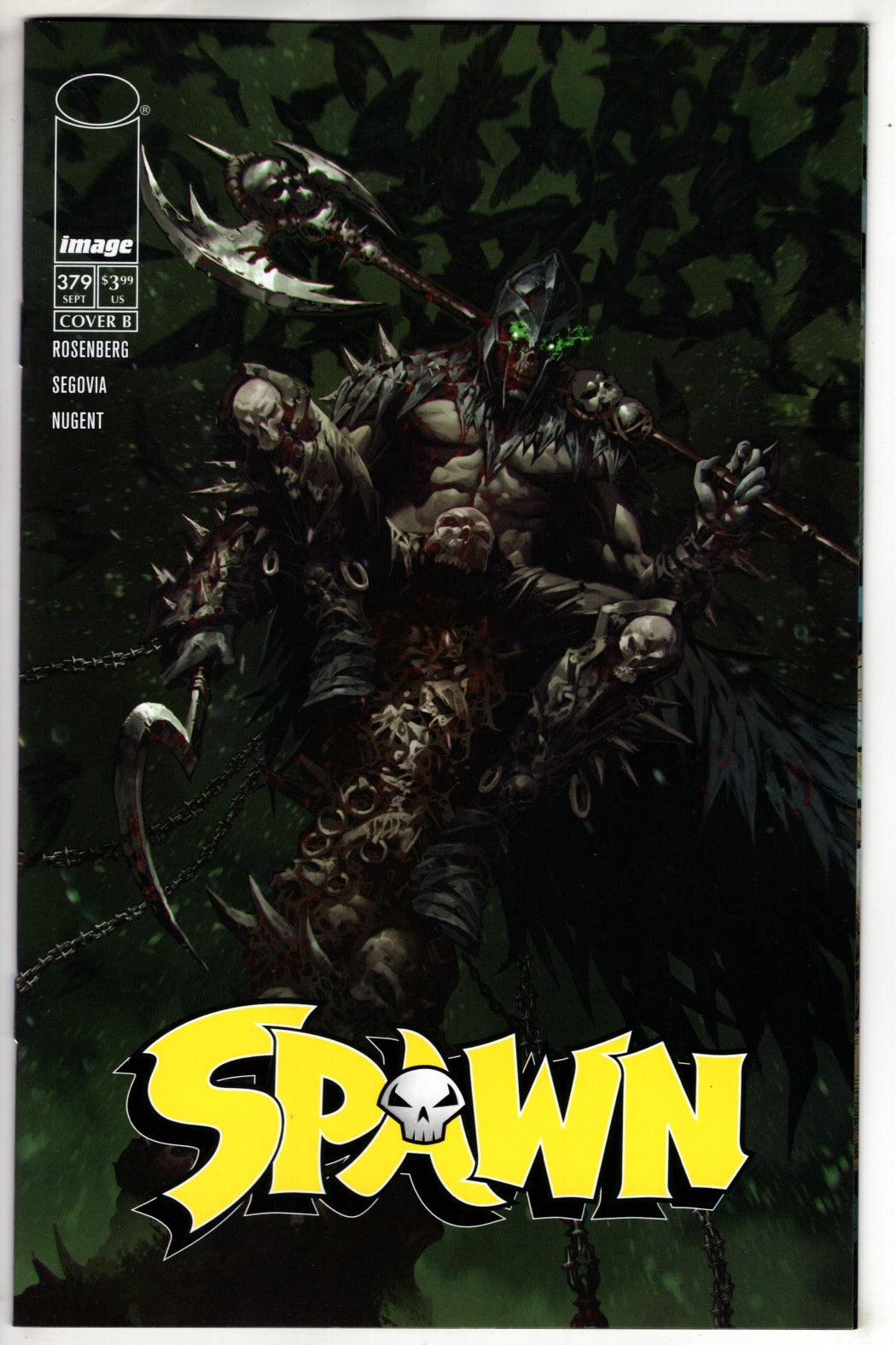 SPAWN #379 CVR B KAEL NGU VAR (VF/NM)
