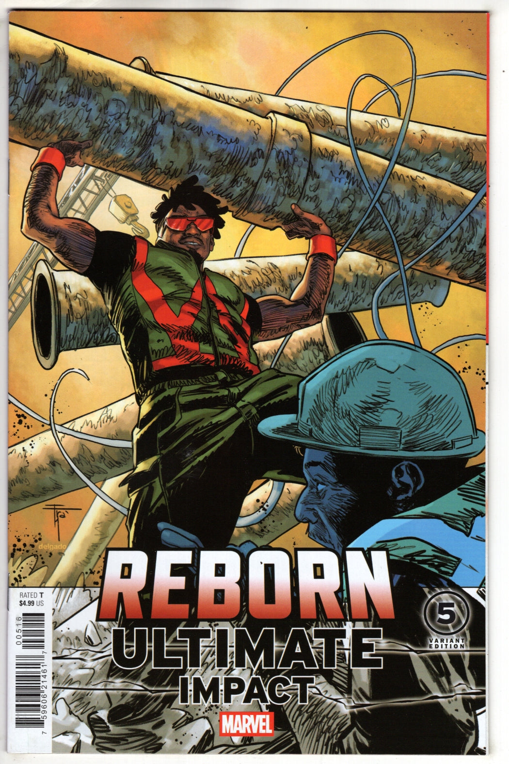 ULTIMATE IMPACT: REBORN #5 FRANCESCO MOBILI VARIANT (VF/NM)