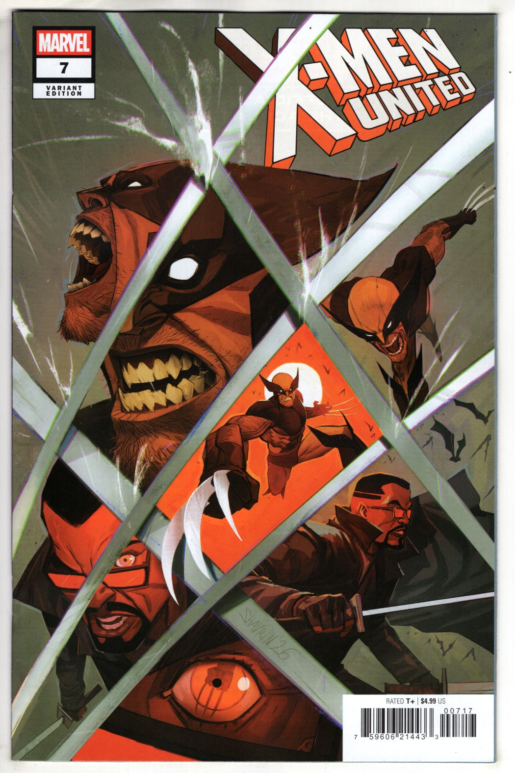 X-MEN UNITED #7 IVAN SHAVRIN VARIANT (VF/NM)