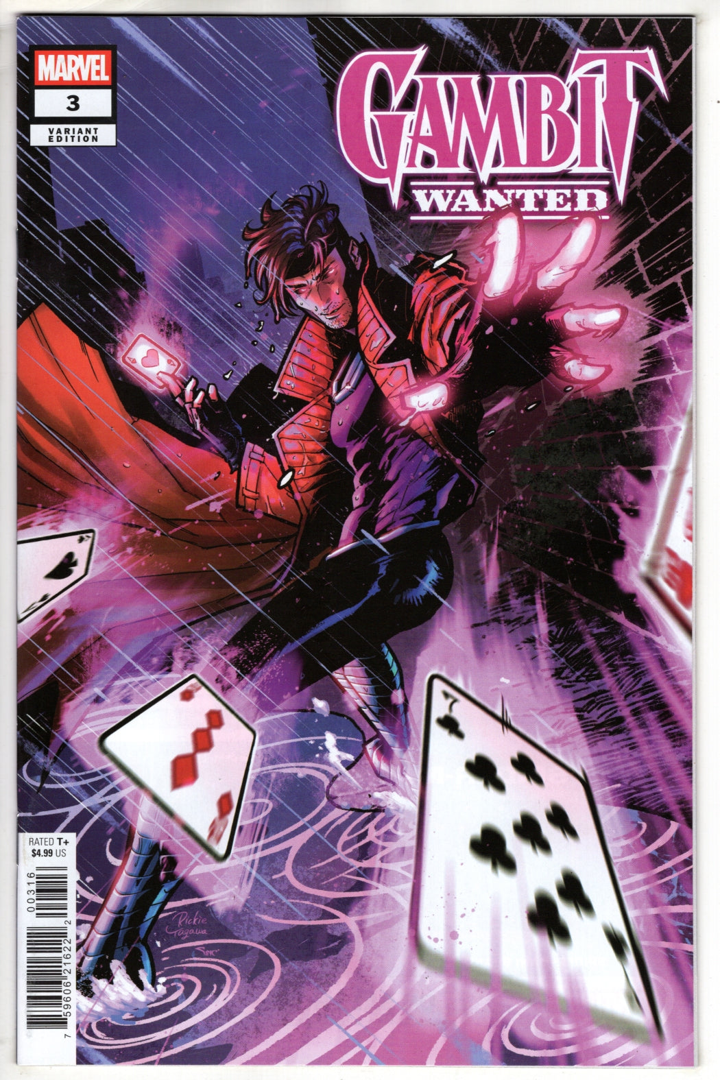 GAMBIT: WANTED #3 RICKIE YAGAWA VARIANT (VF/NM)