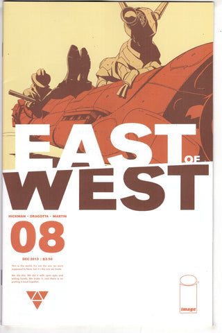 EAST OF WEST #8 - Packrat Comics