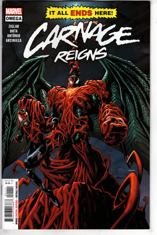 CARNAGE REIGNS OMEGA #1 - Packrat Comics