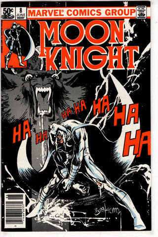 Moon Knight (1980 series) #8 - Packrat Comics