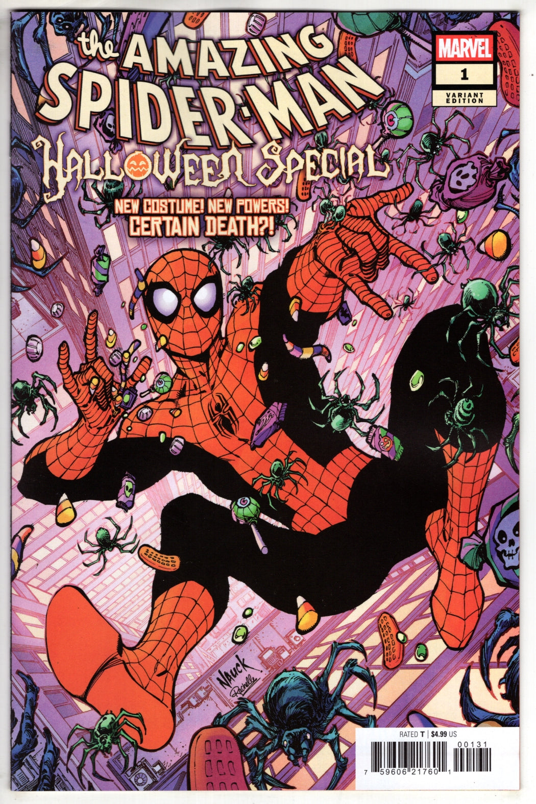 AMAZING SPIDER-MAN: HALLOWEEN SPECIAL #1 TBD ARTIST VARIANT (VF/NM)