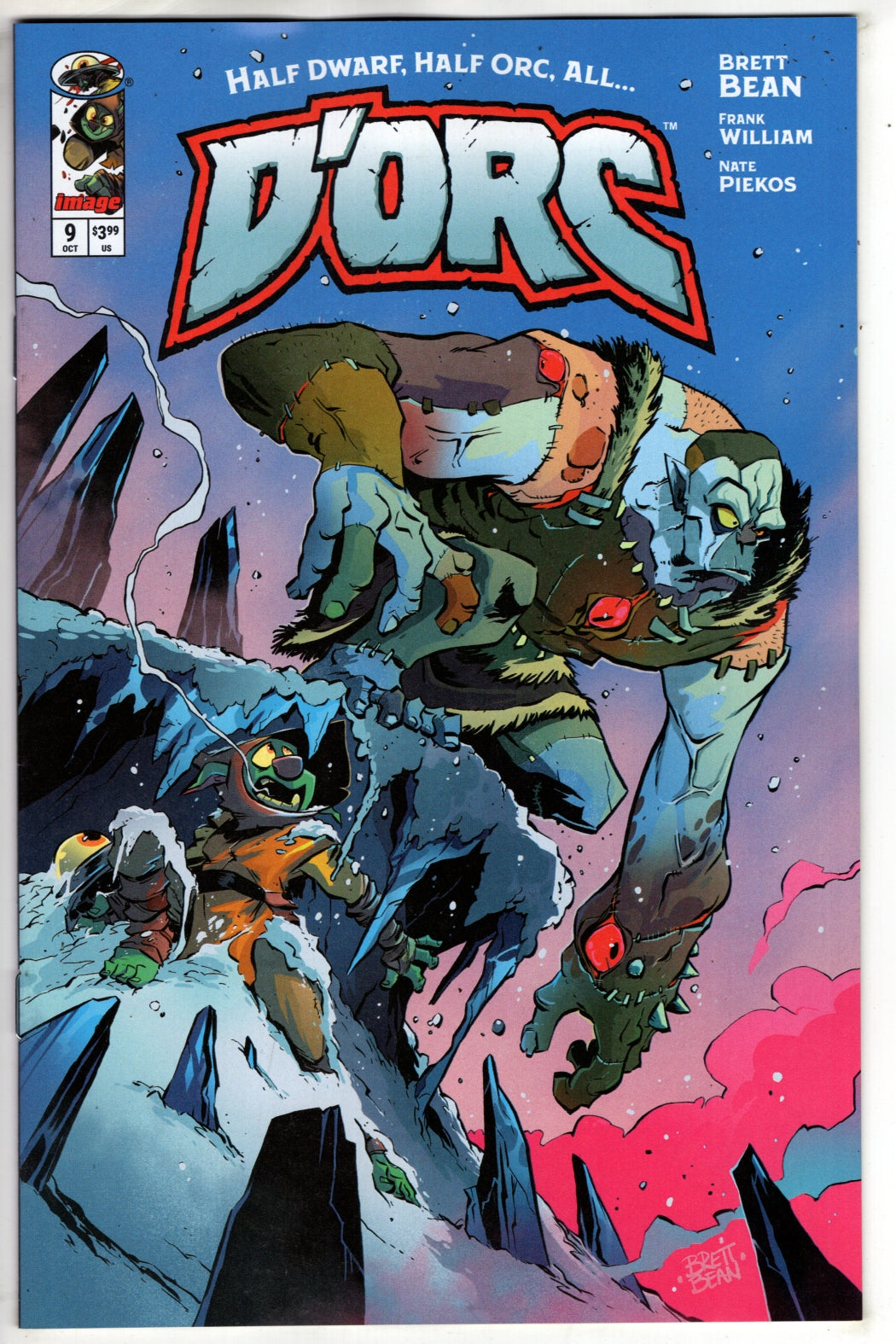 DORC #9 CVR A BRETT BEAN (VF/NM)
