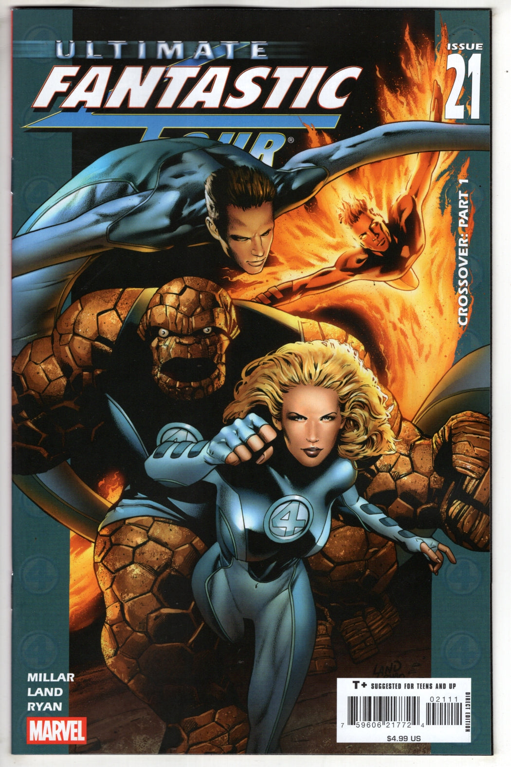 ULTIMATE FANTASTIC FOUR #21 FACSIMILE EDITION (VF/NM)