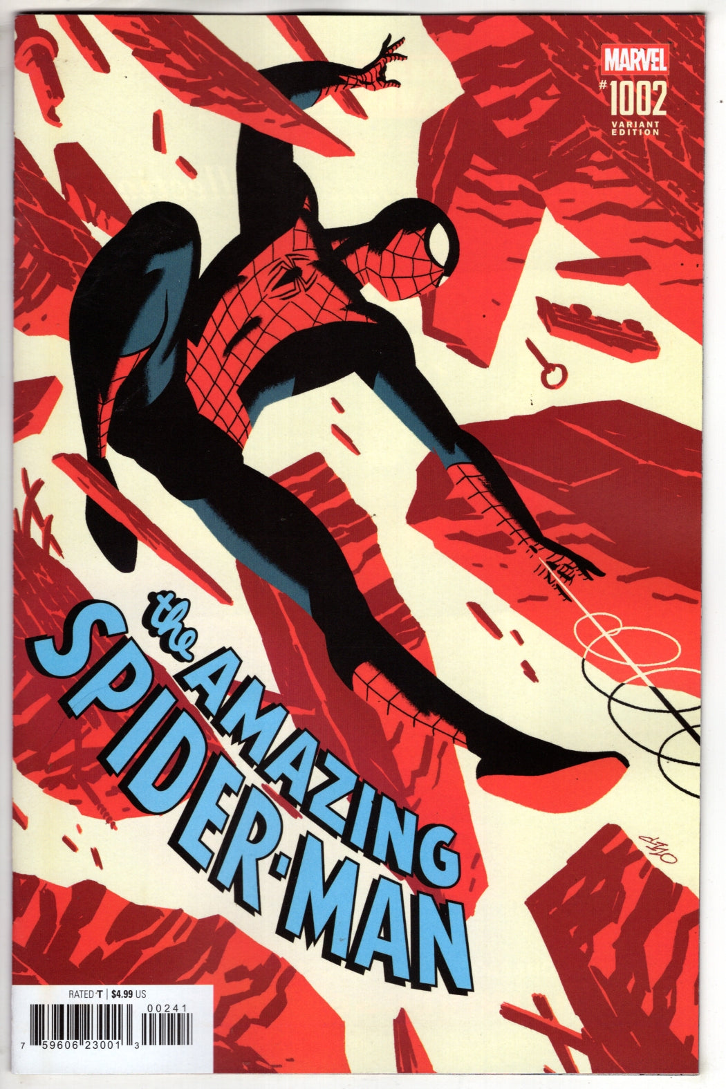 AMAZING SPIDER-MAN #1002 TBD ARTIST VARIANT (VF/NM) - Packrat Comics