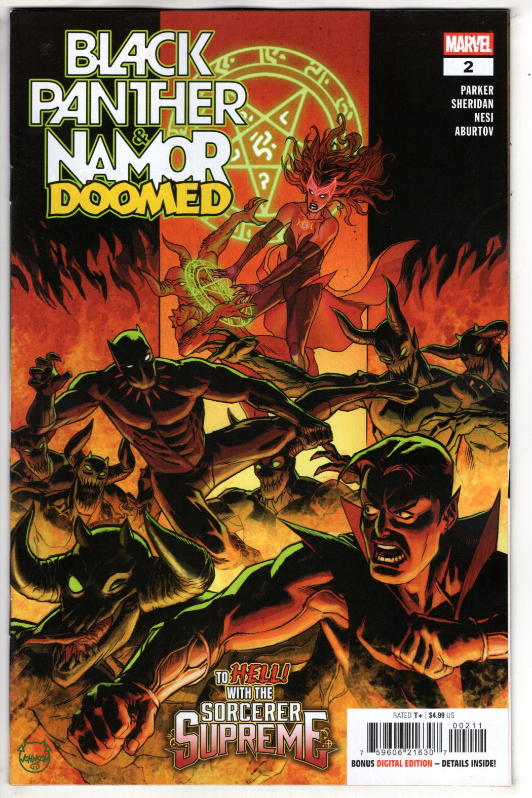 BLACK PANTHER/NAMOR: DOOMED #2 (VF/NM) - Packrat Comics