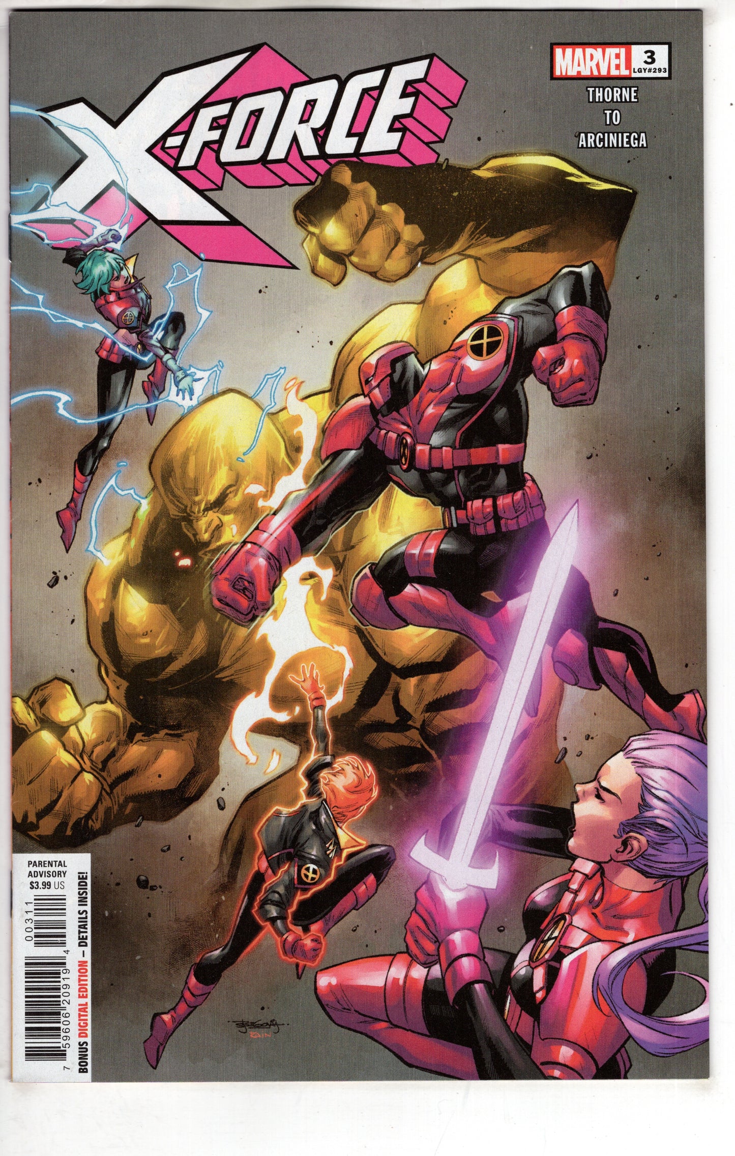 X-FORCE #3 - Packrat Comics
