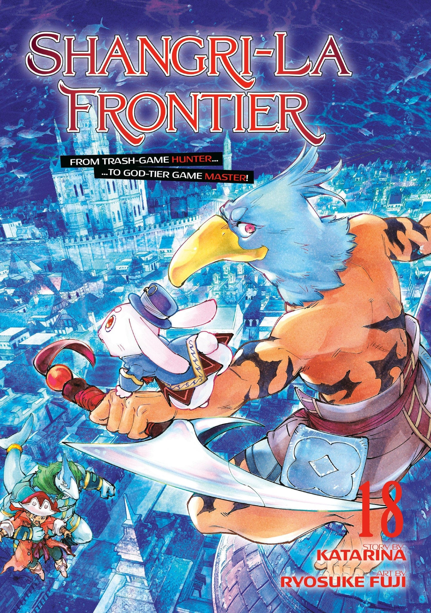 Kodansha Comics MANGA Shangri-La Frontier 18