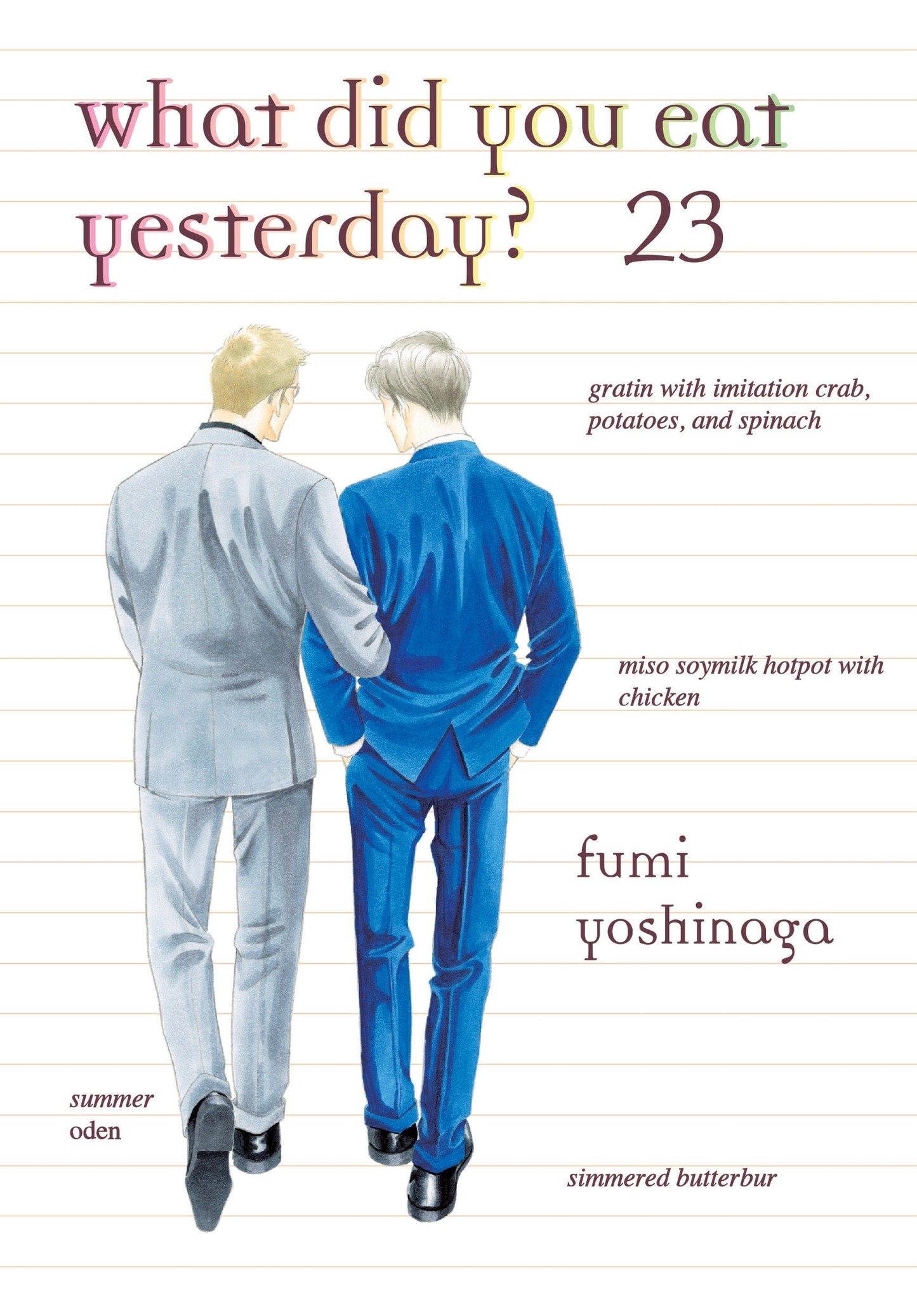Kodansha USA NEW THIS WEEK What Did You Eat Yesterday? 23