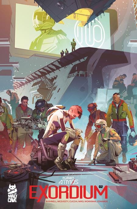Mad Cave Studios NEW NEXT WEEK PLANET ATMOS EXORDIUM #2 (OF 9) CVR A TOMMY LEE EDWARDS (VF/NM)