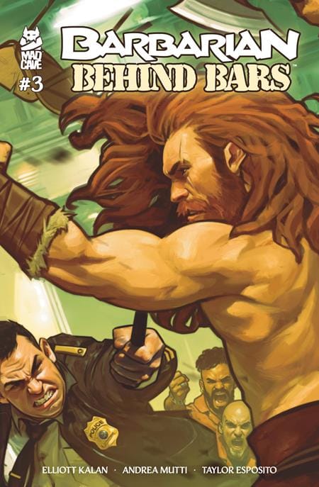 Mad Cave Studios NEW THIS WEEK BARBARIAN BEHIND BARS #3 (OF 5) (VF/NM)