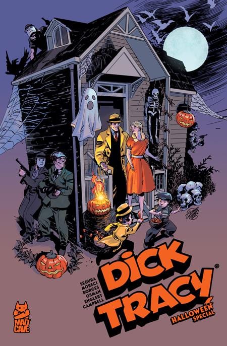 Mad Cave Studios NEW THIS WEEK DICK TRACY HALLOWEEN SPECIAL (ONE SHOT) #1 CVR A GERALDO BORGES