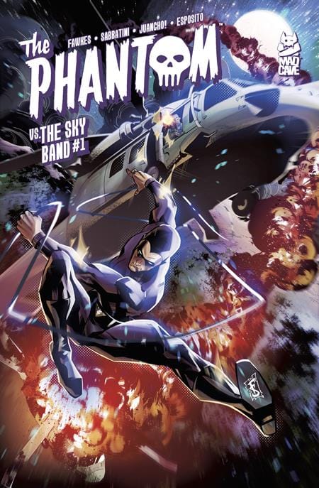 Mad Cave Studios NEW THIS WEEK PHANTOM VS THE SKY BAND #1 (ONE SHOT) CVR A FEDERICO SABBATINI (VF/NM)