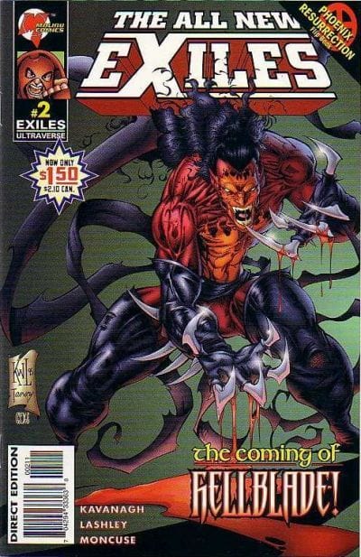 Malibu COMIC BOOK The All New Exiles #2 - CVR A (FN)