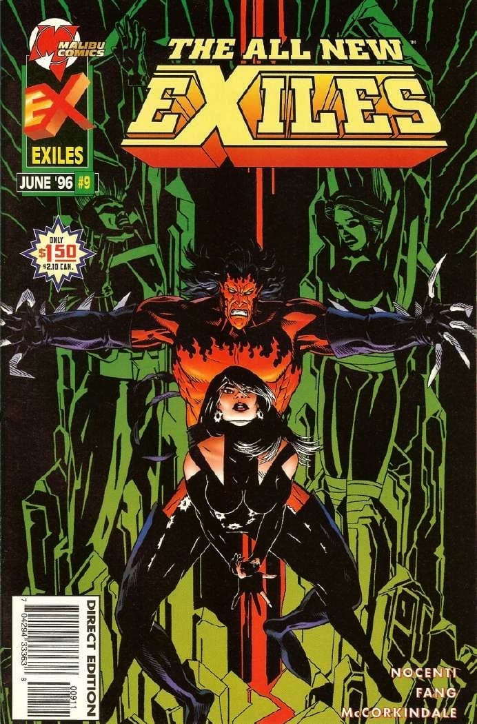 Malibu COMIC BOOK The All New Exiles #9 - CVR A (FN)