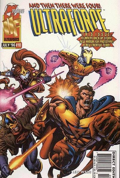 Malibu COMIC BOOK Ultraforce #10 - CVR A (FN)