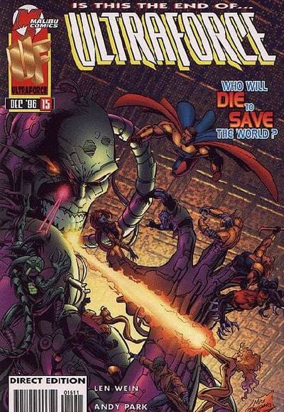 Malibu COMIC BOOK Ultraforce #15 - CVR A (FN)