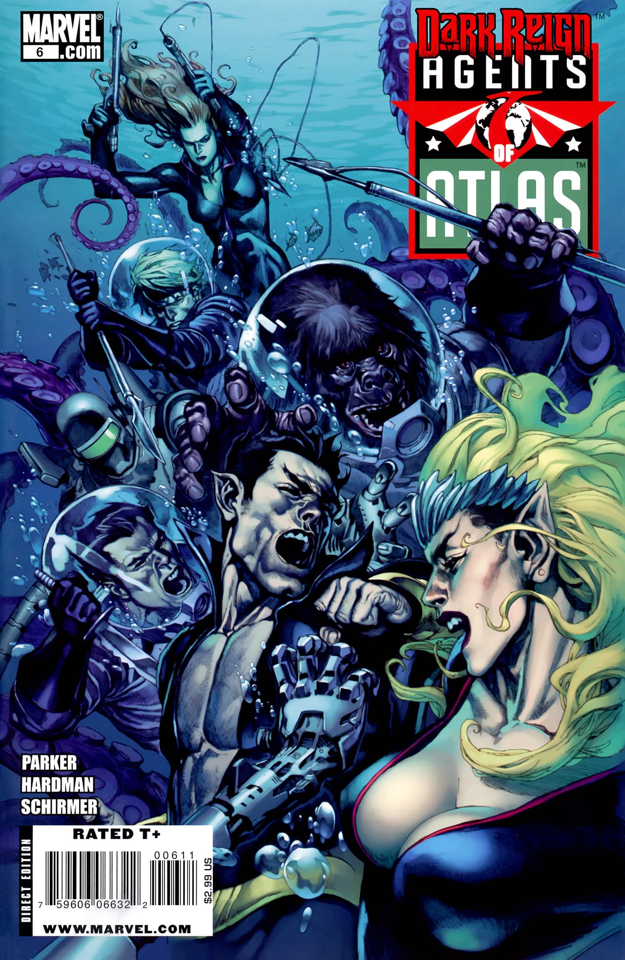 Marvel COMIC BOOK Agents of Atlas #6 (VF)