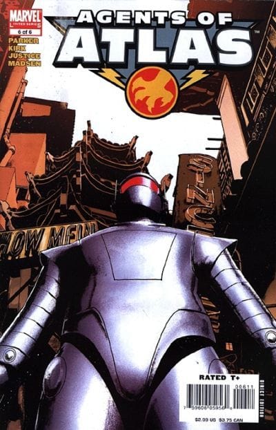 Marvel COMIC BOOK Agents of Atlas #6 (VF)