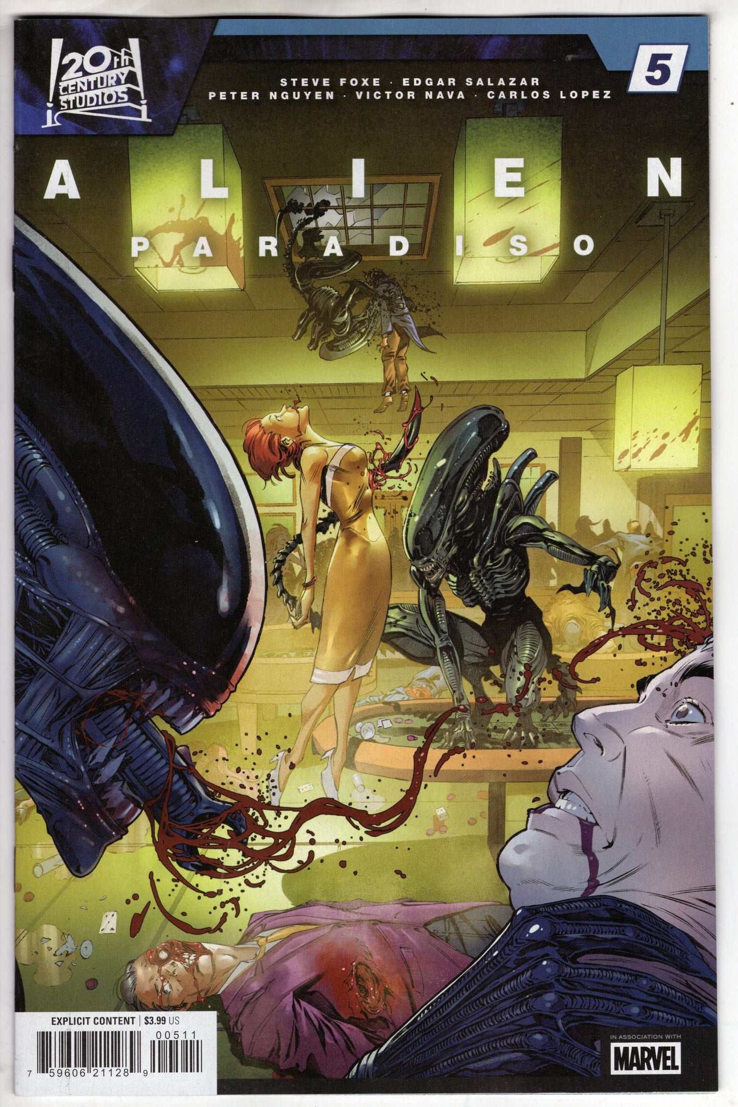 Marvel COMIC BOOK ALIEN: PARADISO #5