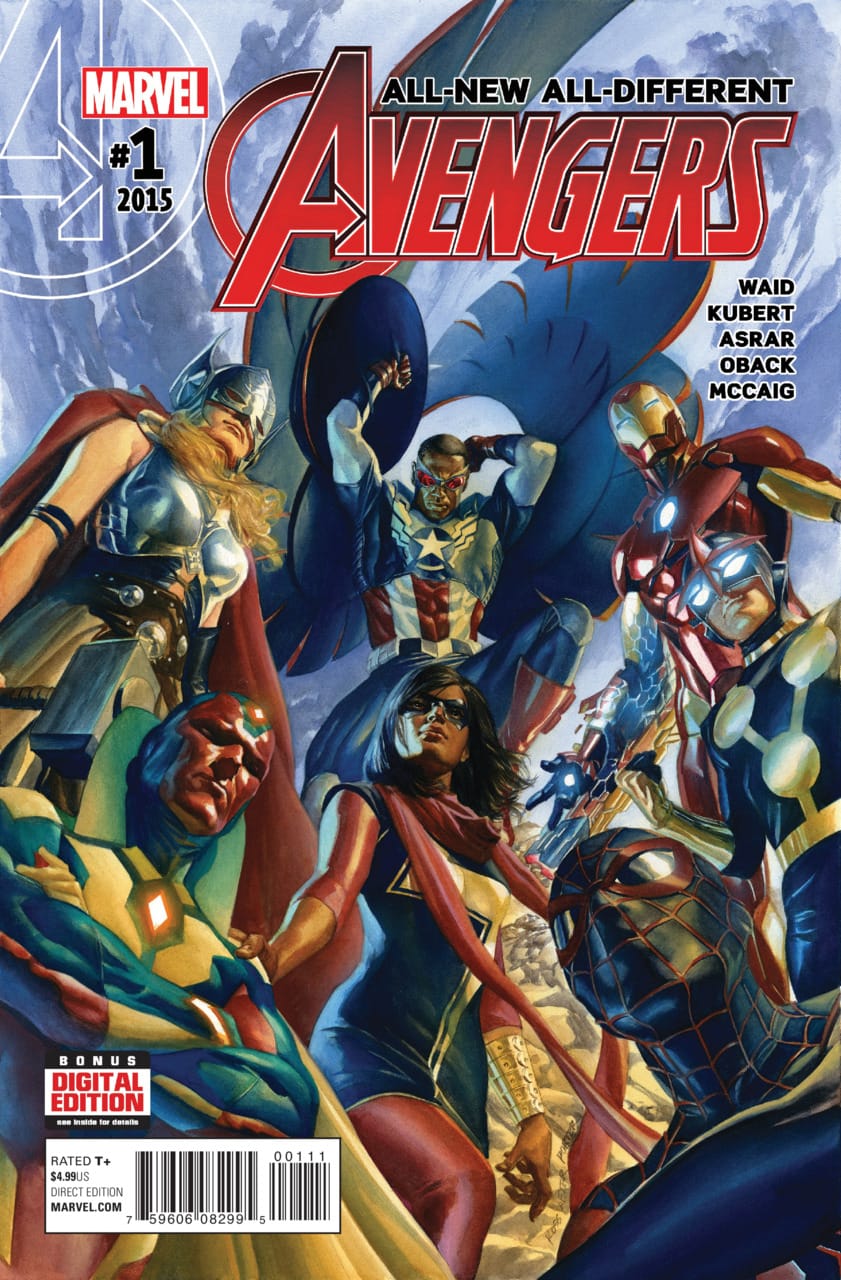 Marvel COMIC BOOK All-New, All-Different Avengers #1 (FN/VF)