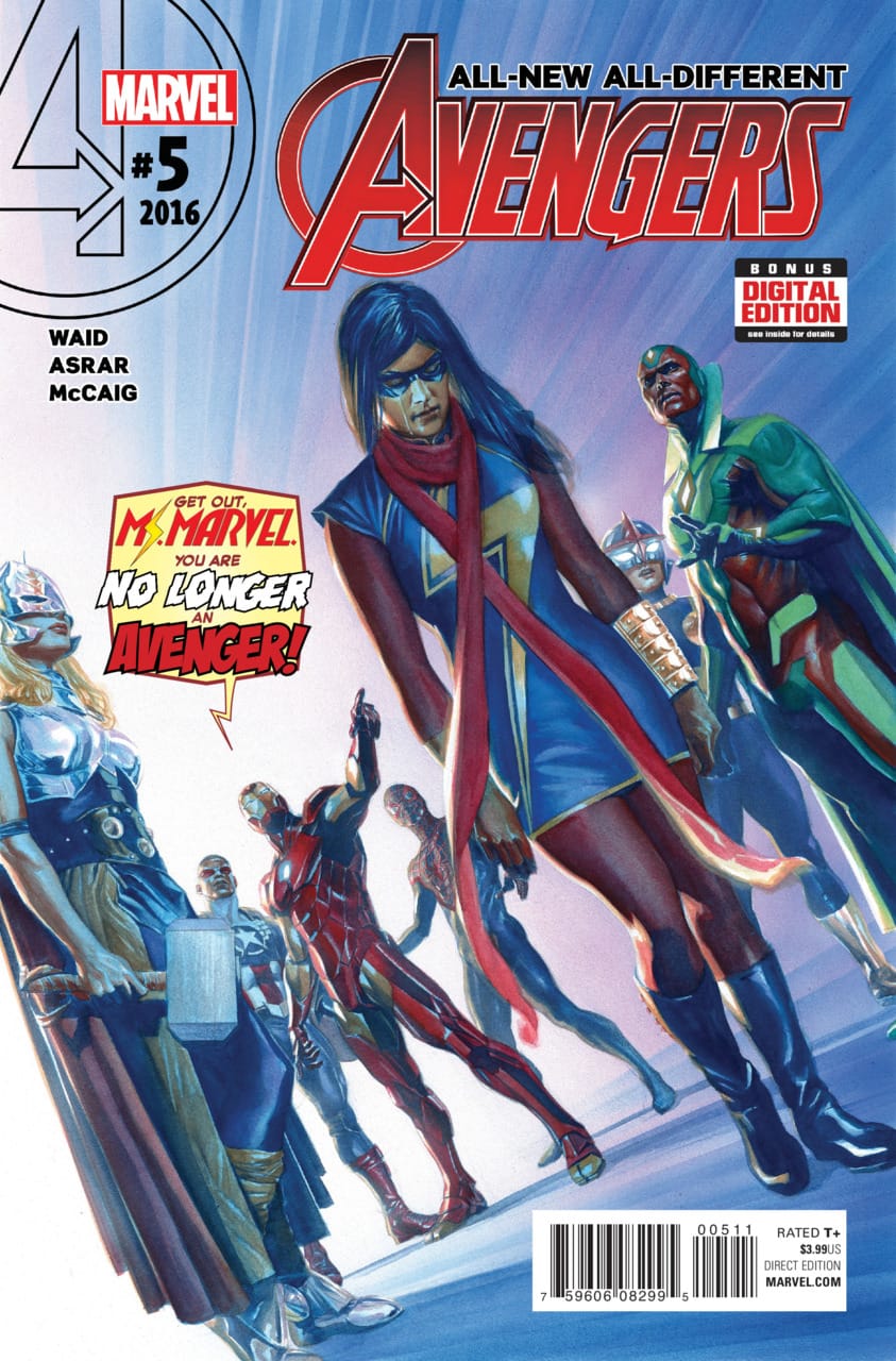 Marvel COMIC BOOK All-New, All-Different Avengers #5 (FN/VF)