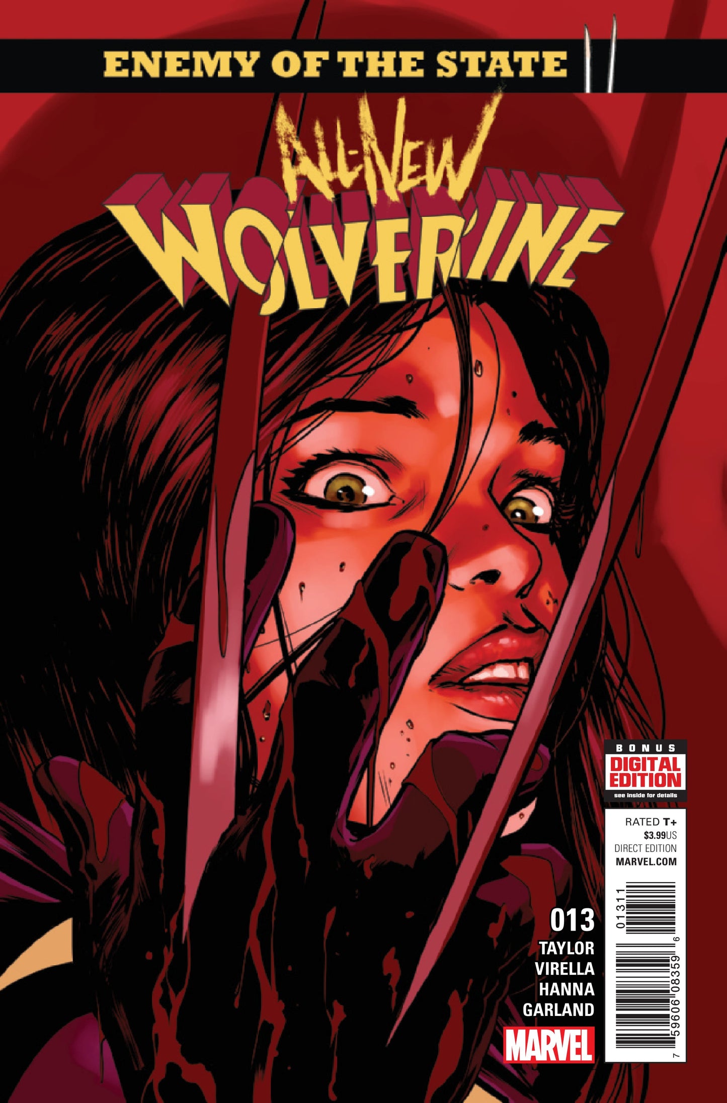 Marvel COMIC BOOK All-New Wolverine #13 - CVR A (VF/NM)