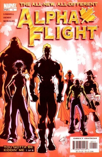 Marvel COMIC BOOK Alpha Flight #1 (VF/NM)