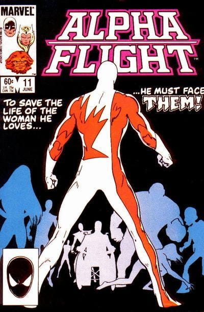 Marvel COMIC BOOK Alpha Flight #11 (VF/NM)