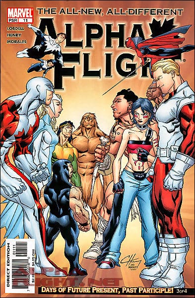Marvel COMIC BOOK Alpha Flight #11 (VF/NM)