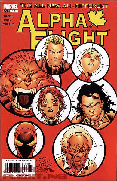 Marvel COMIC BOOK Alpha Flight #12 (VF/NM)
